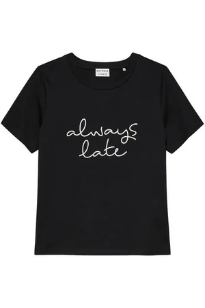 Catwalk Junkie T-Shirt – TS ALWAYS LATE (Besticktes T-Shirt) - Verkäufer: Schneider Fashion Store