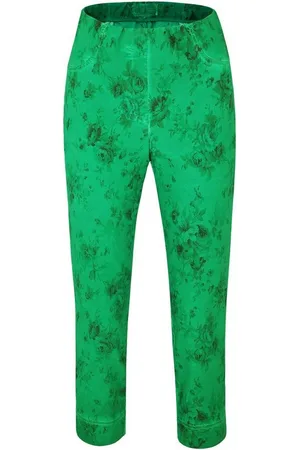 STEHMANN Caprihose Loli-602W-90911 mit floralem Druck in Washoptik, Baumwollstretch - Verkäufer: Gio Milano