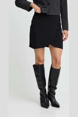 B YOUNG Minirock BYPARRIN WRAP MINI SKIRT - eleganter Rock - Verkäufer: meinemarkenmode