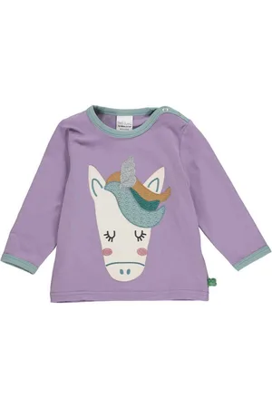 Green Cotton Print-Shirt Einhorn Freds World GREEN CN by Green Life