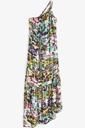 Next Sommerkleid Sommerliches One-Shoulder-Maxikleid (1-tlg) - Verkäufer: Germany GmbH