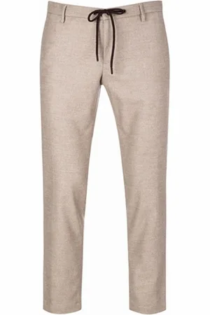 Alberto Chinohose Herren Hose Jump Flanell Look 34/32 (1-tlg) - Verkäufer: Mack Mode