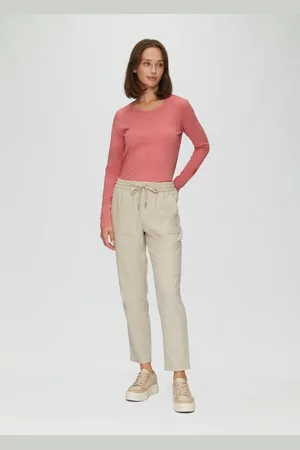 QS by s.Oliver Stoffhose Weiche Relaxed-Jogpants mit Tapered Leg Gummizug - Verkäufer: