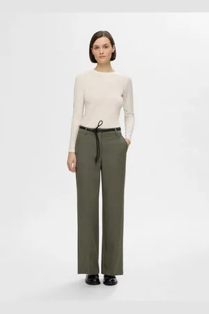 SELECTED Bügelfaltenhose SLFRita (1-tlg) Falten - Verkäufer: Mary & Paul