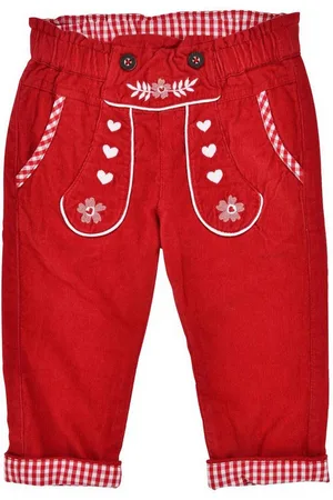 BONDI Trachtenlederhose Baby Mädchen Cordhose 86934, - Verkäufer: Trachtenland