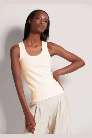 Madeleine Shirttop Ärmelloses Rippen-Top - Verkäufer: Premio Fashion GmbH