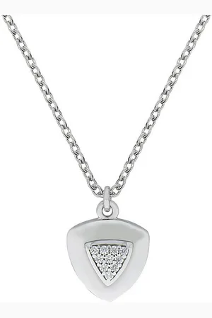 vivance collection Kette mit Anhänger Silber 925 rhodiniert Zirkonia