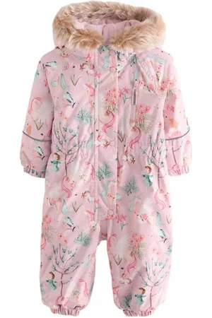 Next Schneeoverall Wasserdichter Schneeanzug mit Print und Kunstfell (1-tlg) - Verkäufer: Germany GmbH