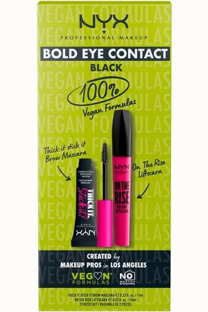 Nyx Schmink-Set Professional Makeup Bold Eye Contact Set, mit vielseitigen Kombinationsmöglichkeiten