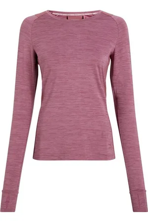 energetics Langarmshirt Da.-Langarmshirt Evii L/S W MELANGE/RED WINE/VIO - Verkäufer: gue-sport