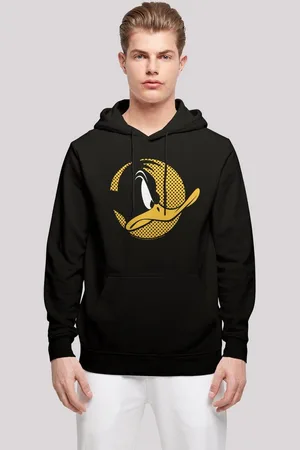 F4NT4STIC Kapuzenpullover Looney Tunes Duck Dotted Profile Print