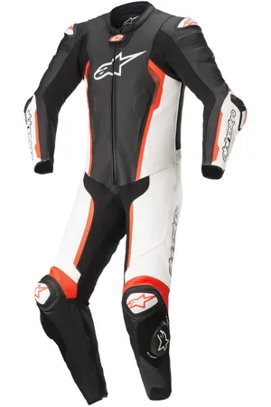 Alpinestars Motorradkombi Missile V2 1tlg. Lederkombi Air / weiss / rot - Verkäufer: motorun