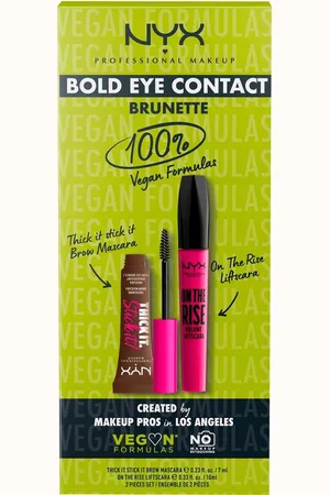 Nyx Schmink-Set Professional Makeup Bold Eye Contact Set, mit vielseitigen Kombinationsmöglichkeiten