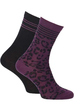 Tamaris Basicsocken mit Leo-Muster (Set, 2-Paar, 2 Paare) aus hautfreundlicher Baumwolle - Verkäufer: Meine Strümpfe