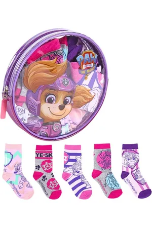 Paw Patrol Socken (5-Paar) Mädchen Strümpfe Set im Kulturbeutel Gr.19-30 - Verkäufer: Starkids Licensed Brands and more