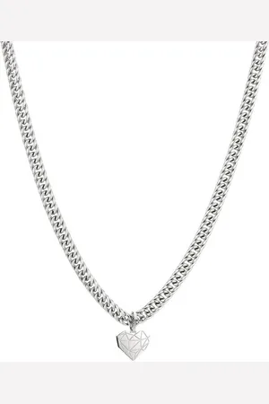 liebeskind Kette mit Anhänger Schmuck Geschenk Edelstahl Halskette Herz, LJ-0850-N-45