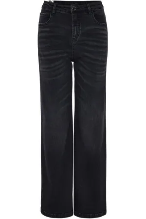 Opus Skinny-fit-Jeans Wide-Fit Jeans Mivy - Wide Leg - Verkäufer: Robert Ley Damen & Herrenmoden GmbH & Co KG