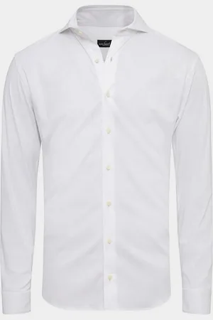 Van Laack Langarmhemd Tailor-Fit Jersey Hemd PER-L - Modern Fit - Verkäufer: Robert Ley Damen & Herrenmoden GmbH & Co KG