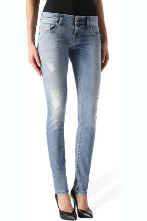 Diesel Skinny-fit-Jeans Damen Jeans Hose Grupee 0851Y Slim Skinny - Verkäufer: fashion4smile