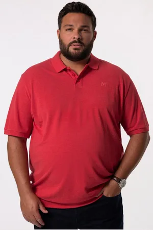Men Plus Poloshirt Men+ Poloshirt Bauchfit Basic Piqué Halbarm - Verkäufer: Popken Fashion Group