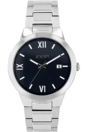 JOOP! Quarzuhr 2038620, Armbanduhr, Herrenuhr, Edelstahlarmband, Leuchtzeiger, Datum