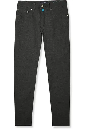 Pierre Cardin 5-Pocket-Jeans Tapered-Fit Jeans in Mouliné-Pepita - Tapered Fit - Verkäufer: Robert Ley Damen & Herrenmoden GmbH & Co KG