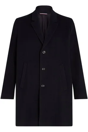 Tommy Hilfiger Wollmantel BT-WOOL MIX COAT-B in Großen Größen, mit hochwertigen Knöpfen