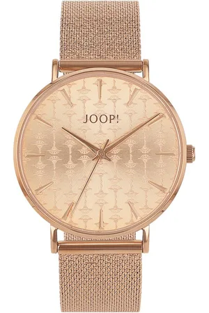 JOOP! Quarzuhr 2038615, Armbanduhr, Damenuhr, Edelstahlarmband