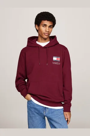 Tommy Hilfiger Kapuzensweatshirt TJM REG ESSENTIAL FLAG HOOD EXT Große Größen