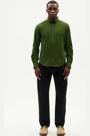 Thinking Mu Langarmhemd Microcorduroy Ant Shirt - Verkäufer: www.glore.de