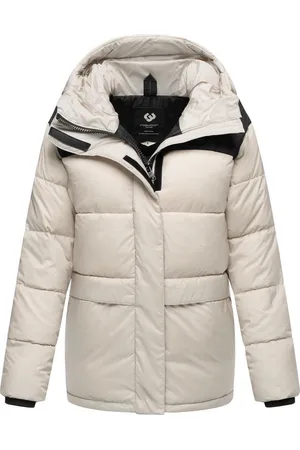 Ragwear Anorak Wikesh stylische Winter Steppjacke mit Colourblocking