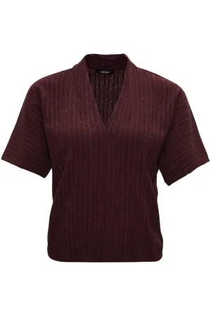 Opus Kurzarmshirt V-Shirt Seralia - Regular Fit - Verkäufer: Robert Ley Damen & Herrenmoden GmbH & Co KG