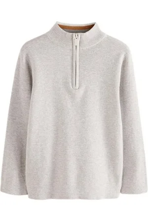 Next Troyer Pullover mit Reißverschlusskragen 100 % Baumwolle (1-tlg) - Verkäufer: Germany GmbH