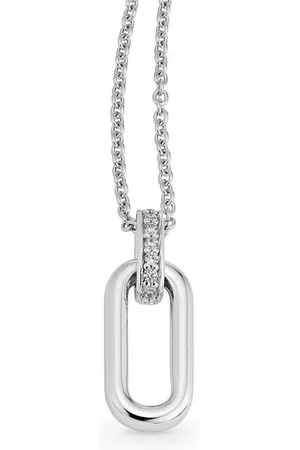 Orolino Kette mit Anhänger Gold 585 mit 7 natürlichen Brillanten zus. 0,035ct.