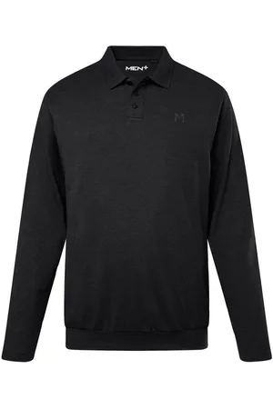 Men Plus Poloshirt Men+ Poloshirt Bauchfit Basic Piqué Langarm - Verkäufer: Popken Fashion Group