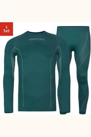 Snocks Thermounterhemd Thermounterwäsche mit Daumenloch für Herren (1-St) perfekt für Wintersportaktivitäten, atmungsaktiv und wärmeisolierend - Verkäufer: GmbH