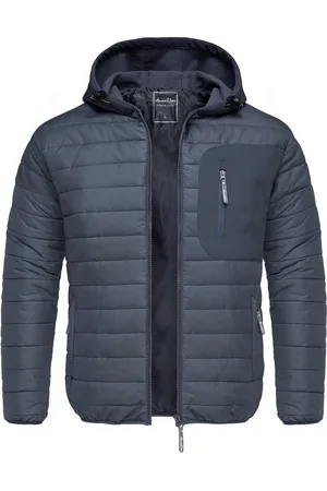 amaci Steppjacke MACON Hybrid Steppjacke Hybrid Softshell Herren Outdoor Kapuzen Jacke - Verkäufer: