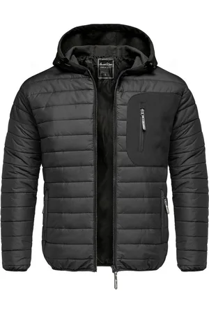 amaci Steppjacke MACON Hybrid Steppjacke Hybrid Softshell Herren Outdoor Kapuzen Jacke - Verkäufer: