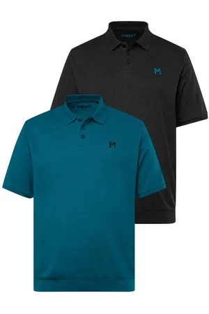 Men Plus Poloshirt Men+ Poloshirts 2er-Pack Bauchfit Basic Piqué - Verkäufer: Popken Fashion Group