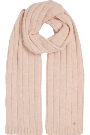 Tommy Hilfiger Strickschal TH TIMELESS SCARF, mit Monogramm-Emblem