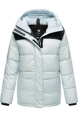 Ragwear Anorak Wikesh stylische Winter Steppjacke mit Colourblocking