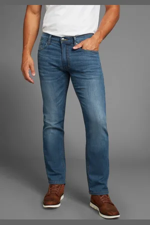 ARIZONA Stretch-Jeans gerade Beinform, niedrige Leibhöhe, mit Gürtelschlaufen