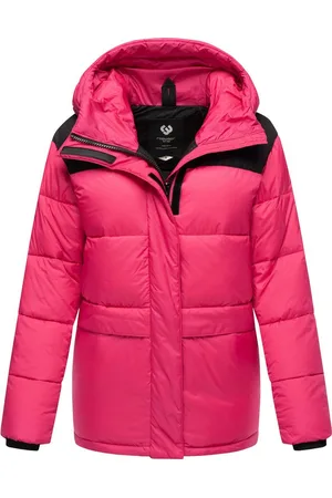 Ragwear Anorak Wikesh stylische Winter Steppjacke mit Colourblocking