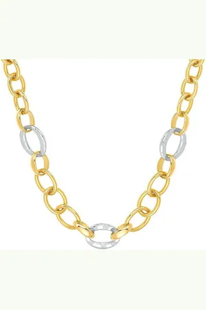JOOP! Kette ohne Anhänger Halskette Collier Cornflower Edelstahl IP Vergoldet 2032467 - Verkäufer: Karat24