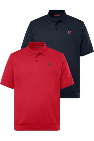 Men Plus Poloshirt Men+ Poloshirts 2er-Pack Bauchfit Basic Piqué - Verkäufer: Popken Fashion Group