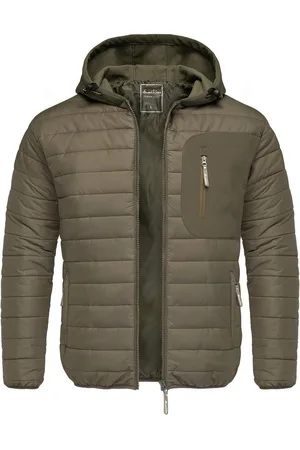 amaci Steppjacke MACON Hybrid Steppjacke Hybrid Softshell Herren Outdoor Kapuzen Jacke - Verkäufer: