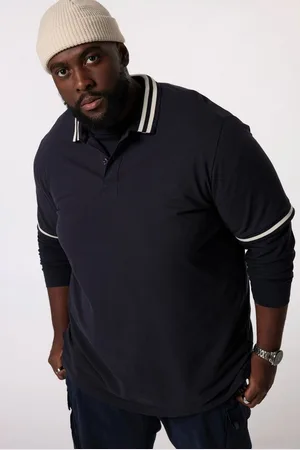 STHUGE Poloshirt Poloshirt Halbarm Rücken-Stick Piqué - Verkäufer: Popken Fashion Group