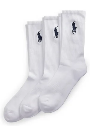 Ralph Lauren Kurzsocken Herren Tennissocken, 3er Pack - Big Pony 3PK-Crew - Verkäufer: Yourfashionplace