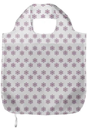 Abakuhaus Tragetasche Praktische Einkaufstaschen Umweltfreundliche Wiederverwendbare, Blumen Minimalist blumige Ornamente - Verkäufer: Color-D Textile GmbH