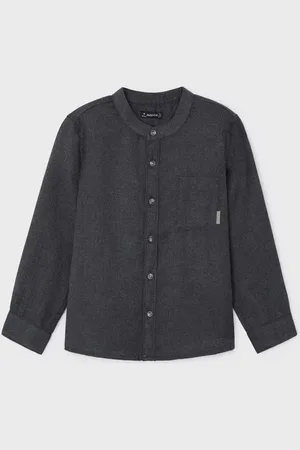 Mayoral Langarmhemd Hemd mit Mao-Kragen für Jungen (411140) - Verkäufer: KiMo Selection